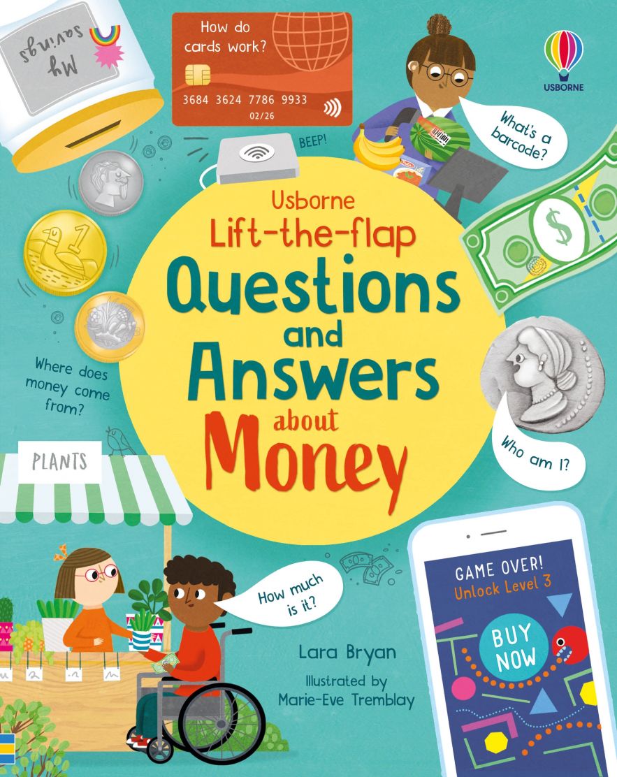 Lifttheflap Questions and Answers about Money by Lara Bryan and Marie