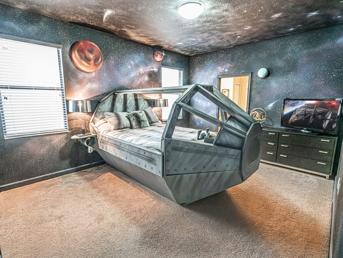 Cet Airbnb sur le thème de ‘Star Wars’ possède 9 chambres qui vous  transporteront dans une galaxie lointaine