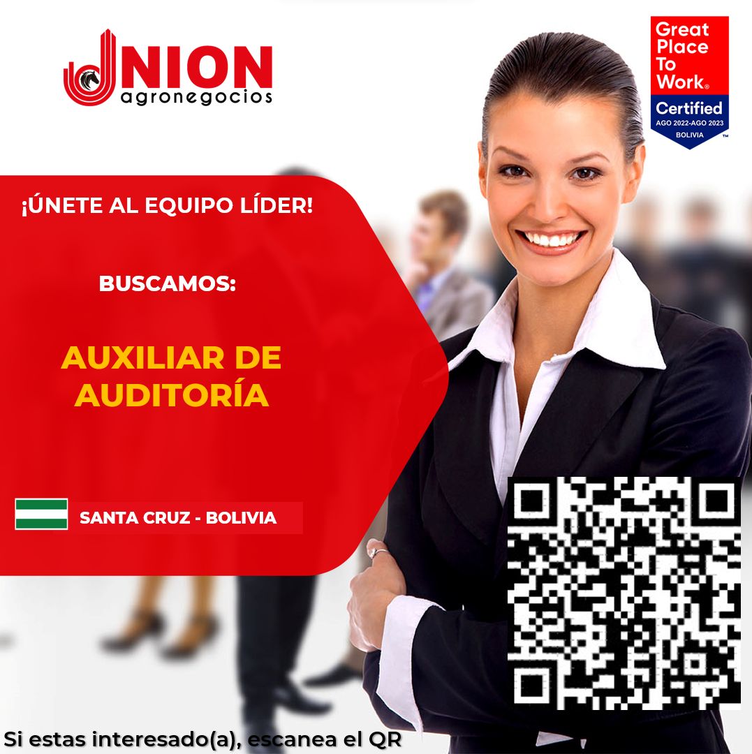 AUXILIAR DE AUDITORÍA Trabajando Bolivia