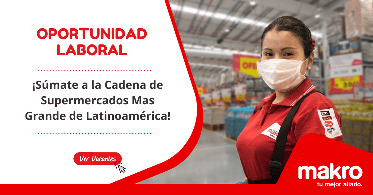 MAKRO Nueva Convocatoria Trabajos Mas