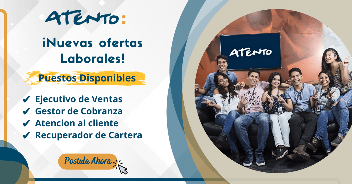 ATENTO Nuevas Ofertas Laborales Trabajos Mas