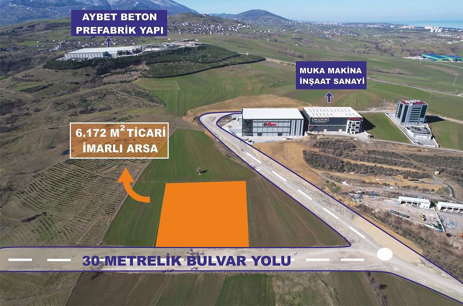Trabzon Emlak (Trabzon Invest) LAND FOR SALE IN SAMSUN / أرض للبيع في