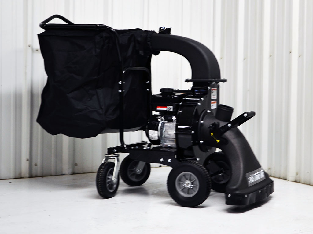 Trac Vac T390 Walk Behind Lawn Vacuum - Trac-Vac