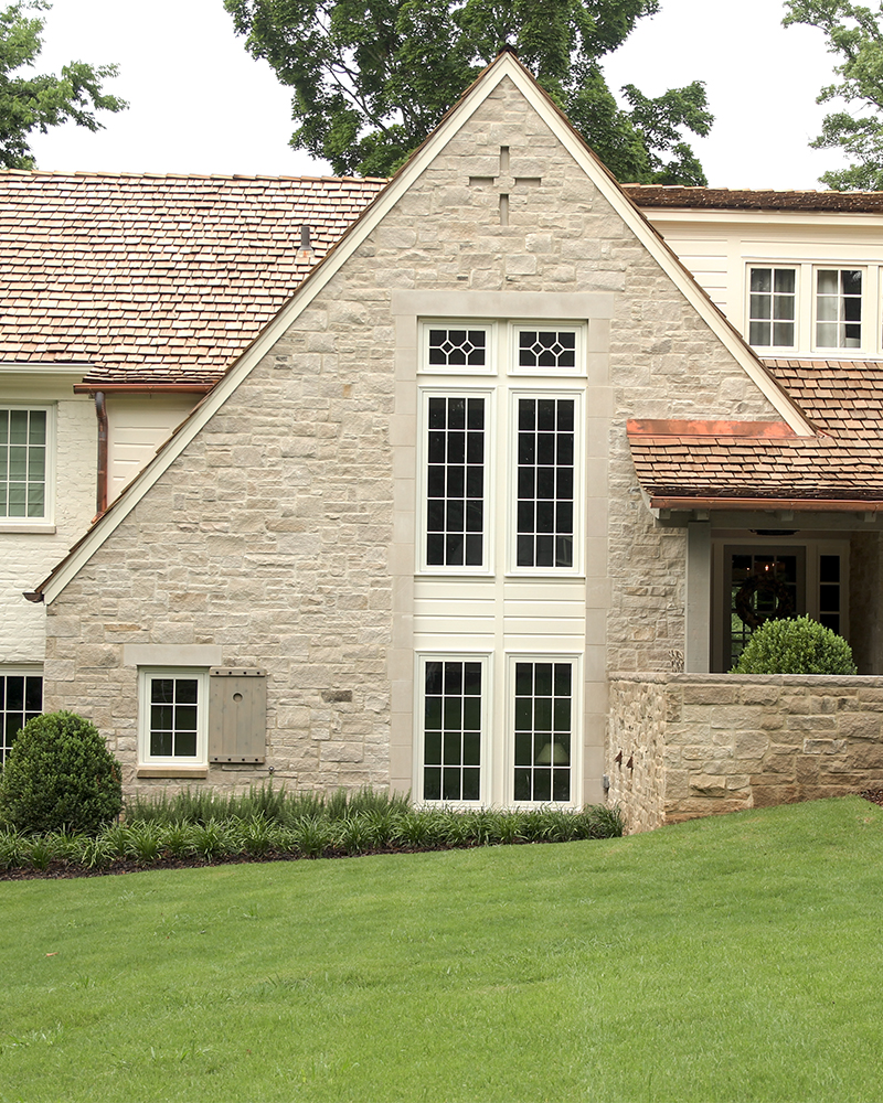 5SVP Random Pattern Splitface Indiana Limestone Veneer