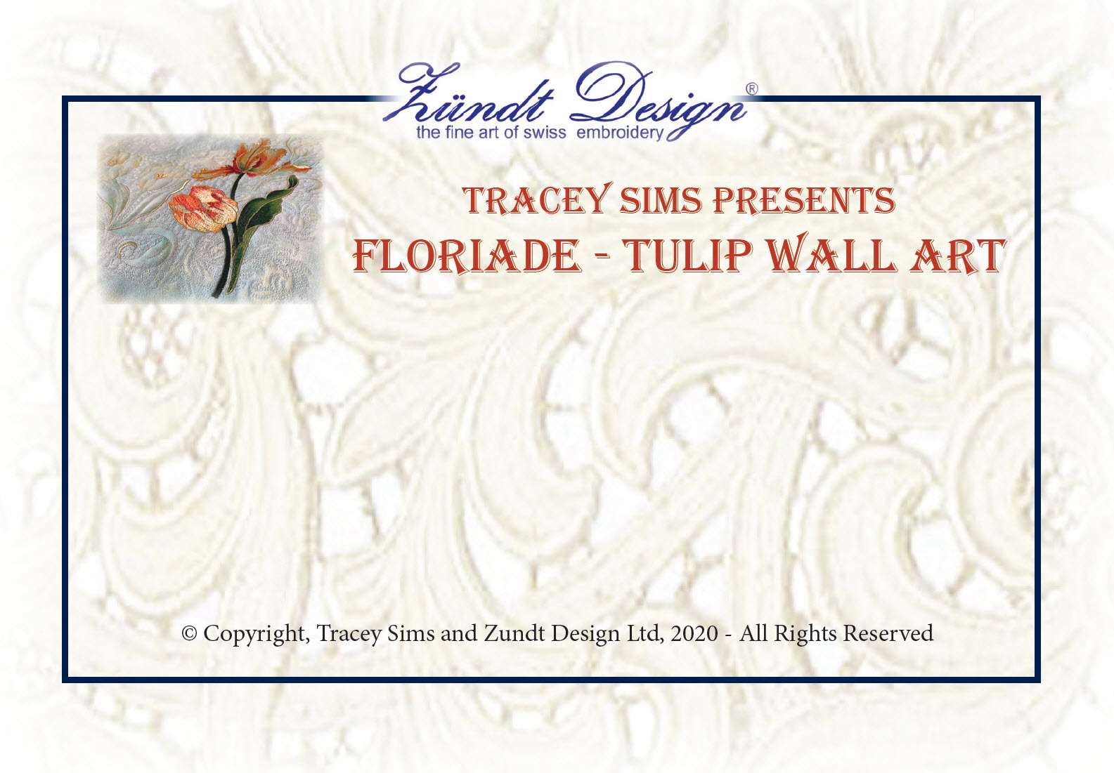Floriade Tulip Wall Art Voucher TraceySimsDesigns