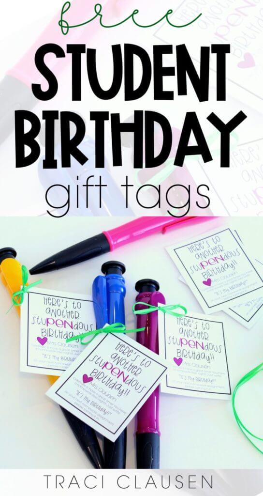 How to Celebrate Student Birthdays Quick and Easy with a FREEBIE!
