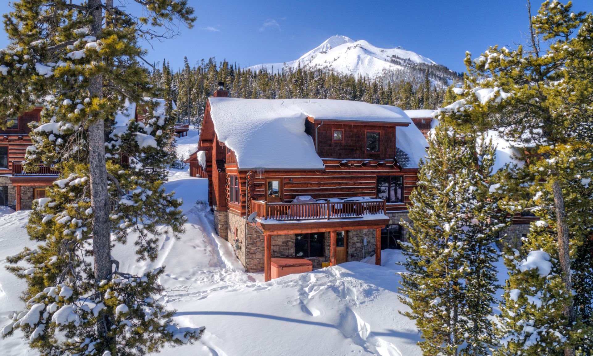 Powder Ridge Cabin Rosebud 7 Vacation Rental in Big Sky,MT Big Sky