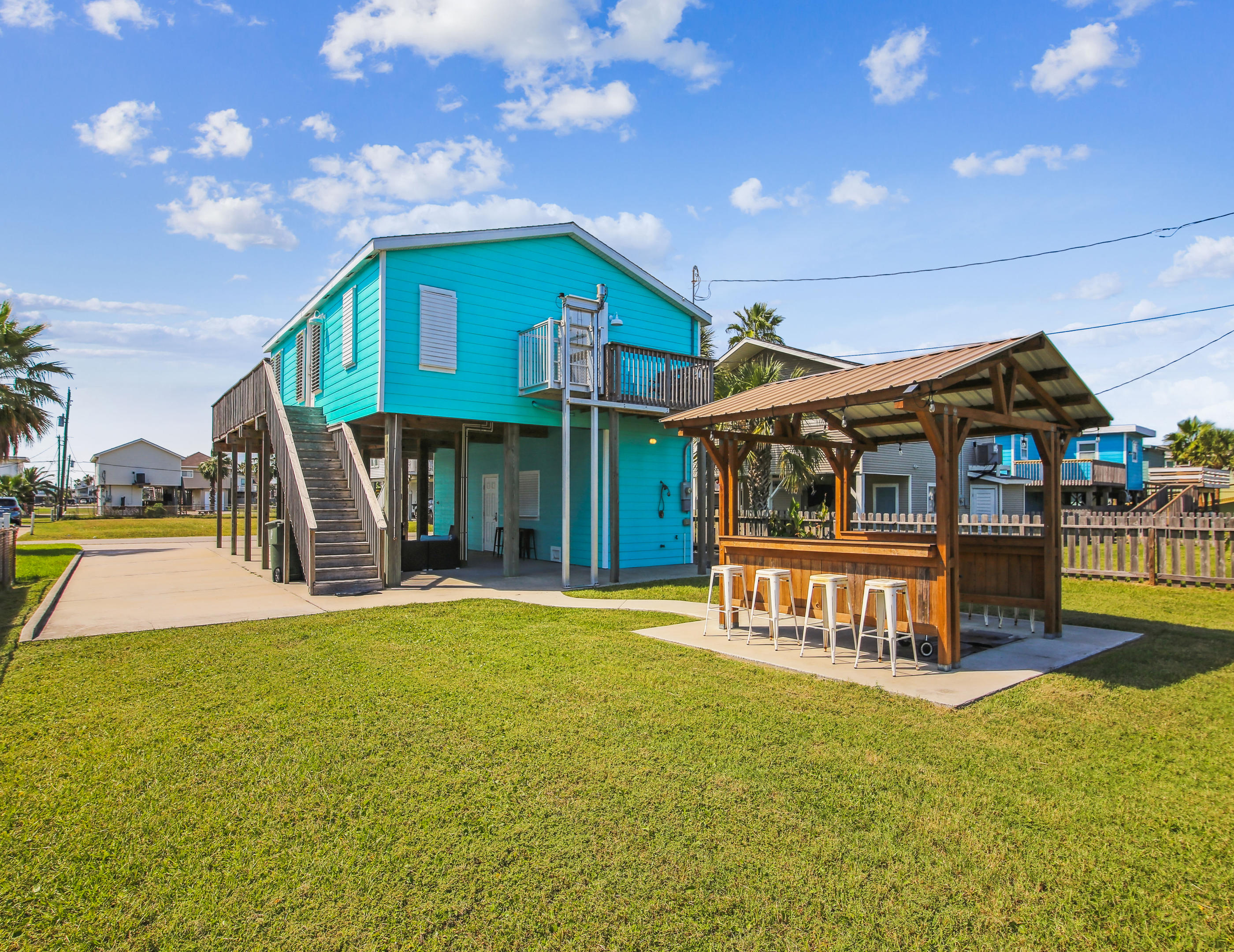 The Wooden Fin Home Rental Galveston, TX