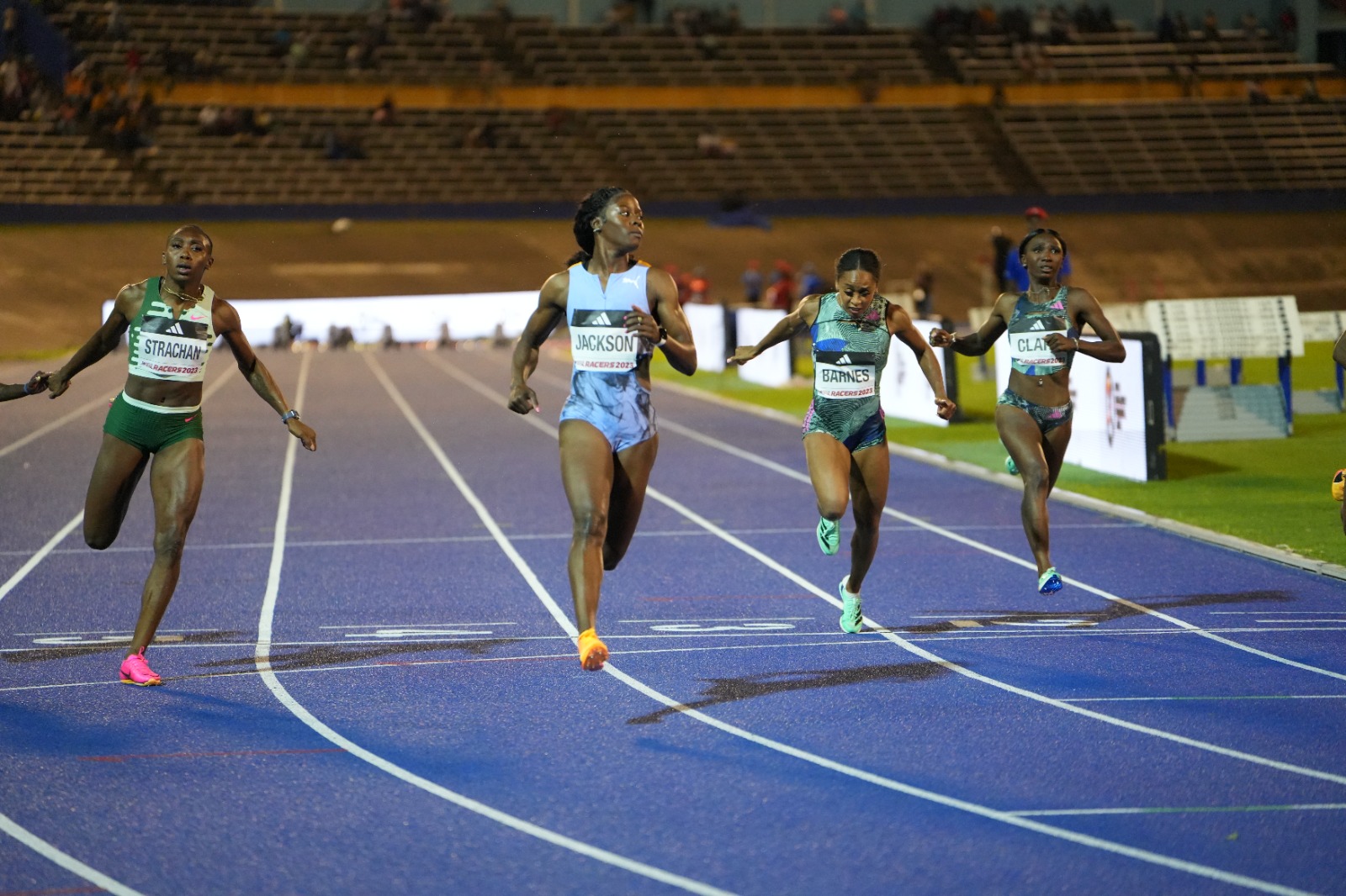 Shericka Jackson Shatters Records with WorldLeading Time at Jamaica