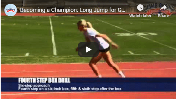 Long Jump Box Drills Track and Field Toolbox