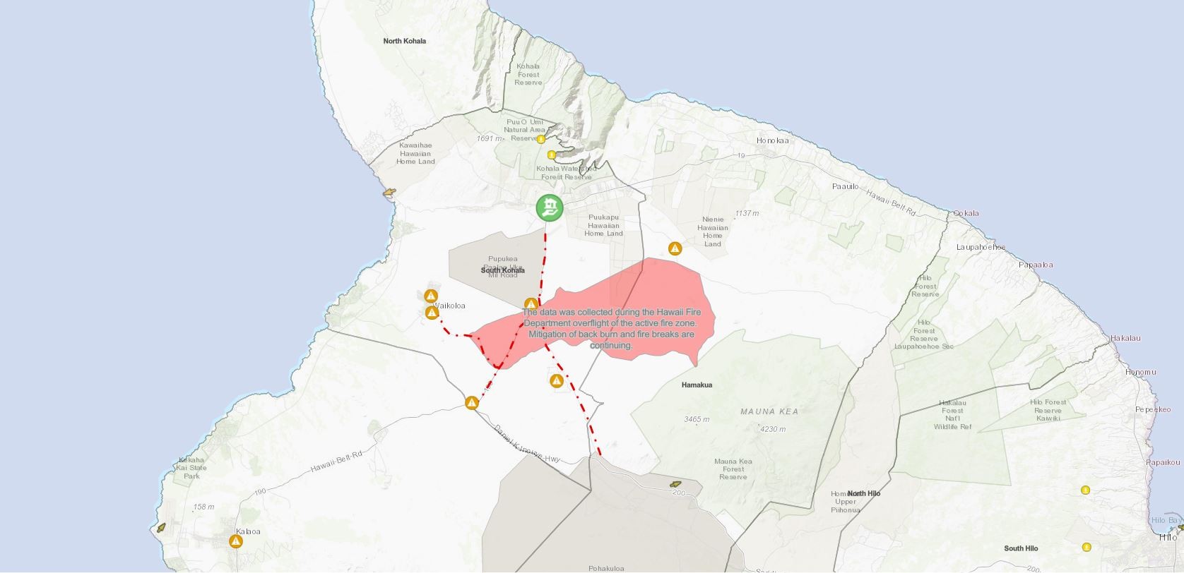 The Largest Fire In HI County History Mana Road Fire Update, Aug 2, 2021