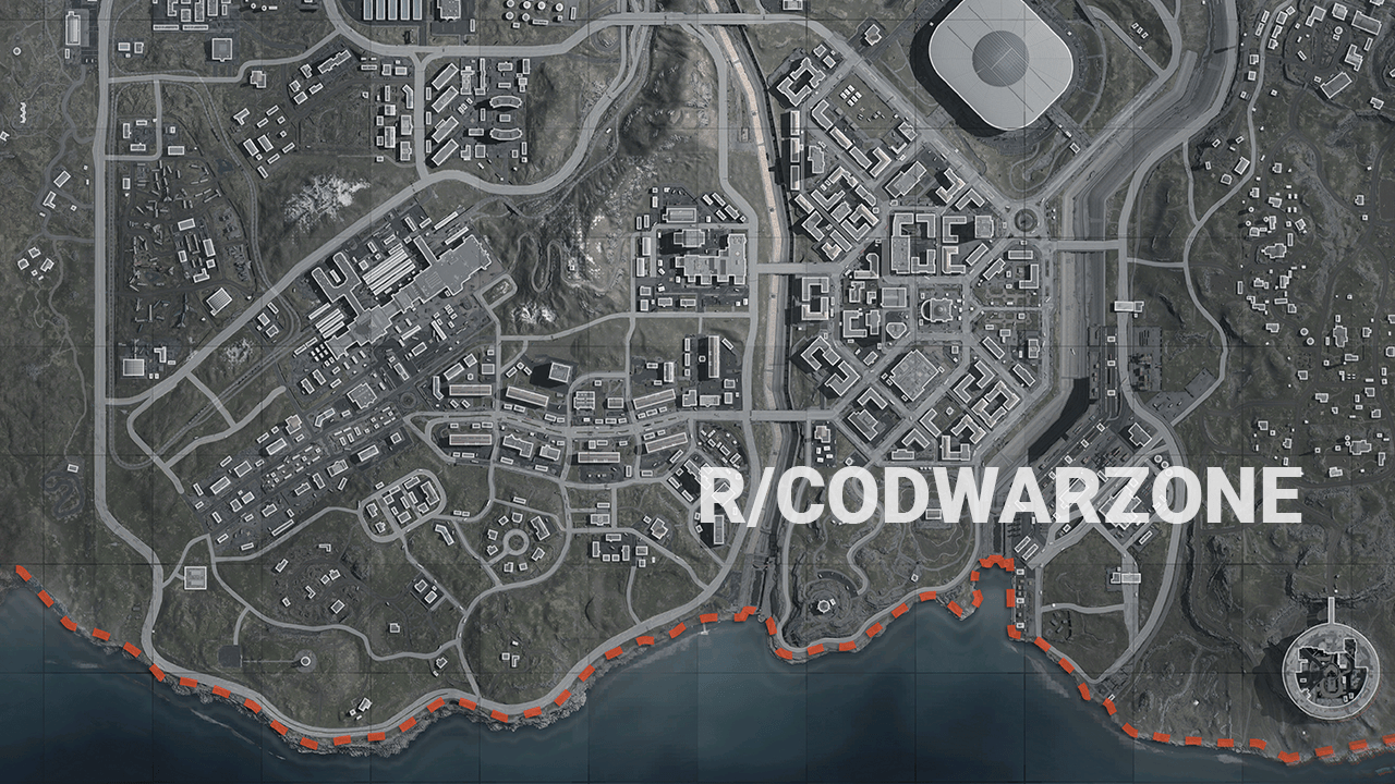 Full Call of Duty Warzone Battle Royale Map Leaked COD Tracker