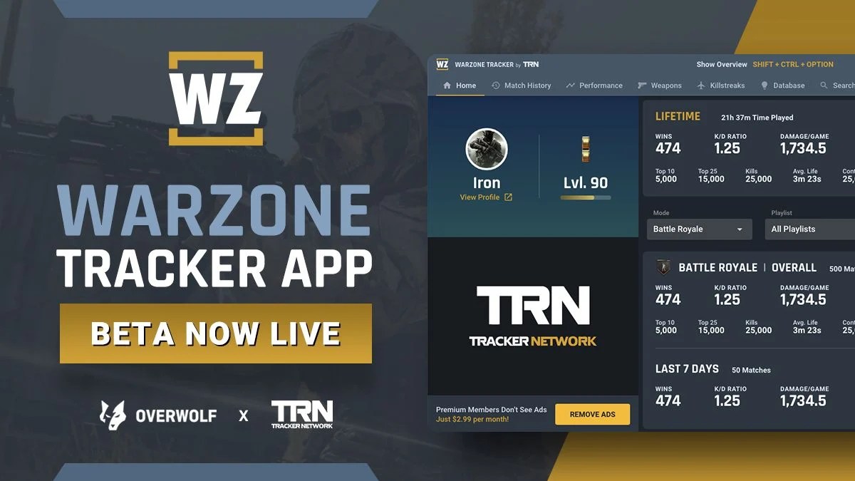 Warzone Season Three Blocks Overwolf Platform and Apps COD Tracker