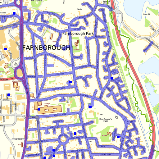 GPS Tracked Leaflet Distribution Surrey
