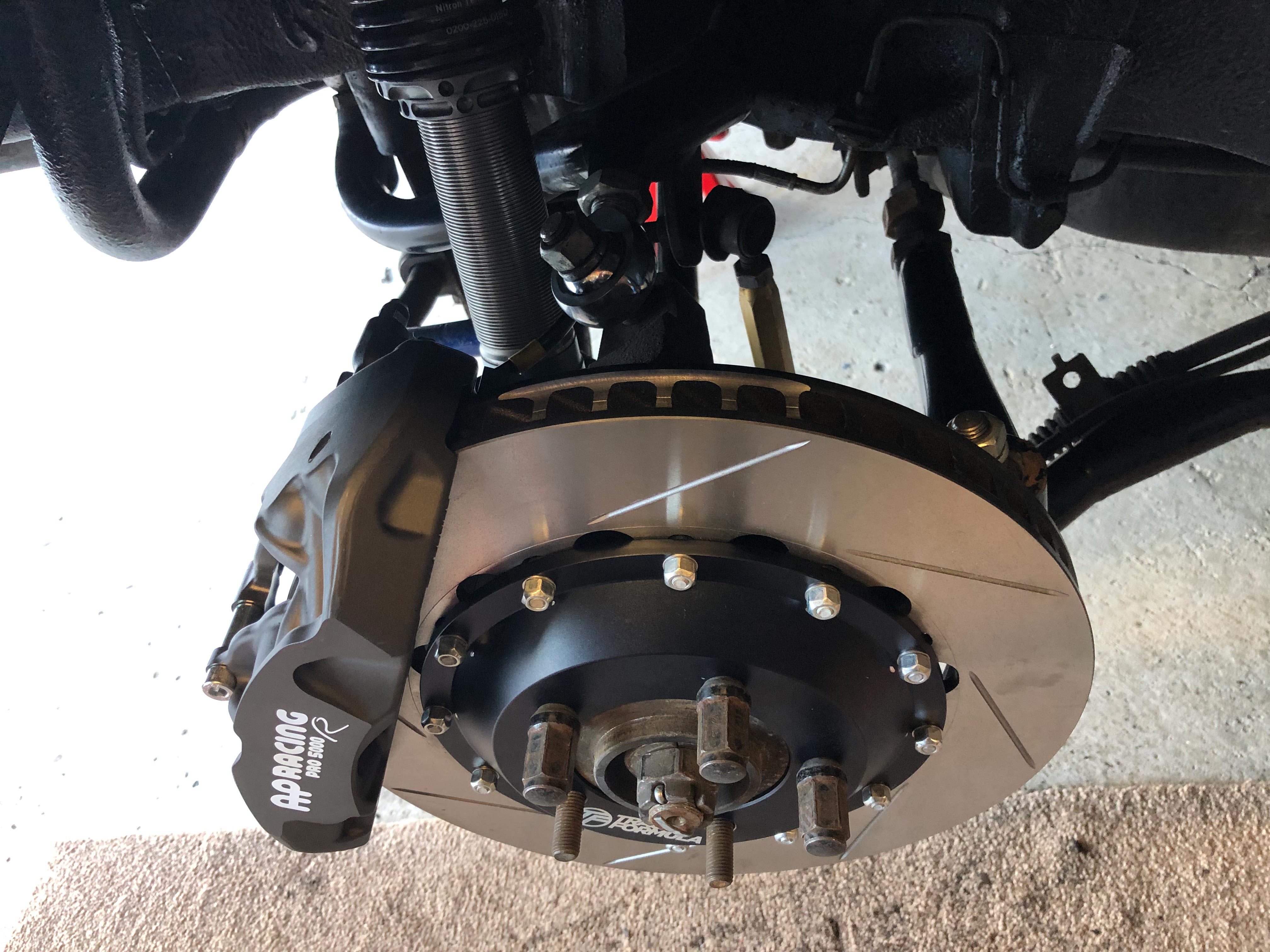 Mitsubishi Lancer Evo 49 AP Racing Rear Brake Kit (Grooved) 330x28mm