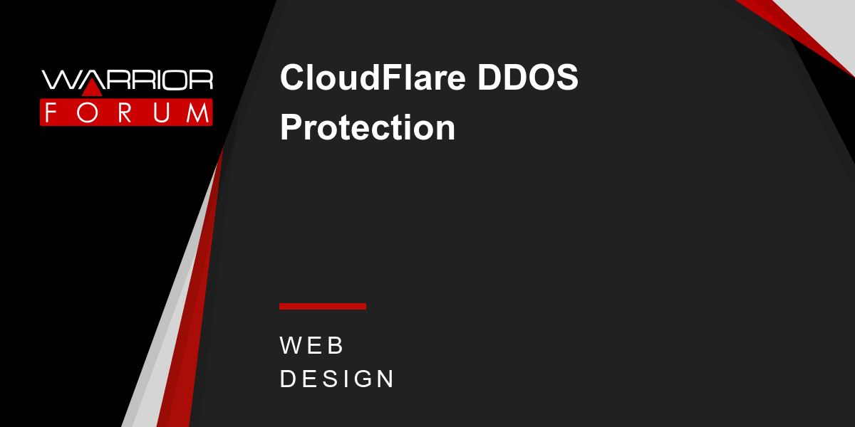 CloudFlare DDOS Protection Warrior Forum The 1 Digital Marketing