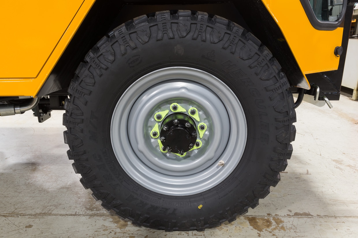 Wheel Nut Indicators Trackless Vehicles