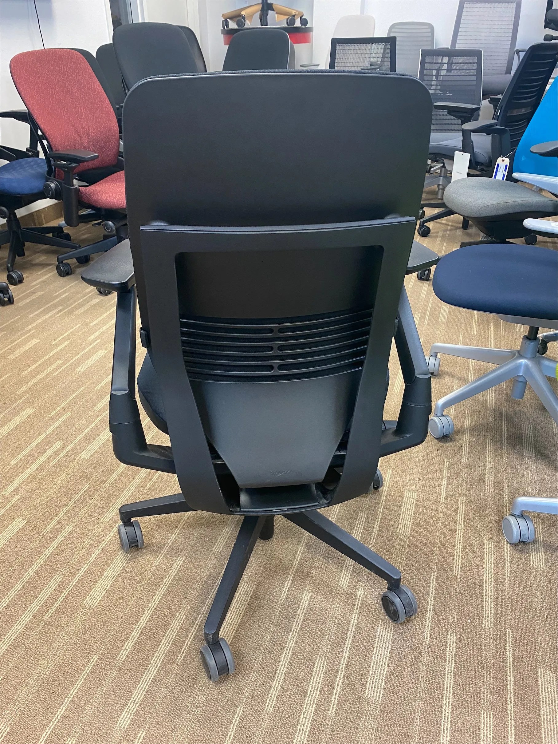 Steelcase Gesture Chair, Black Track Office Furniture