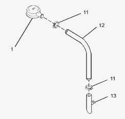 1106 Perkins diesel - Crankcase Breather (Remove and Install)