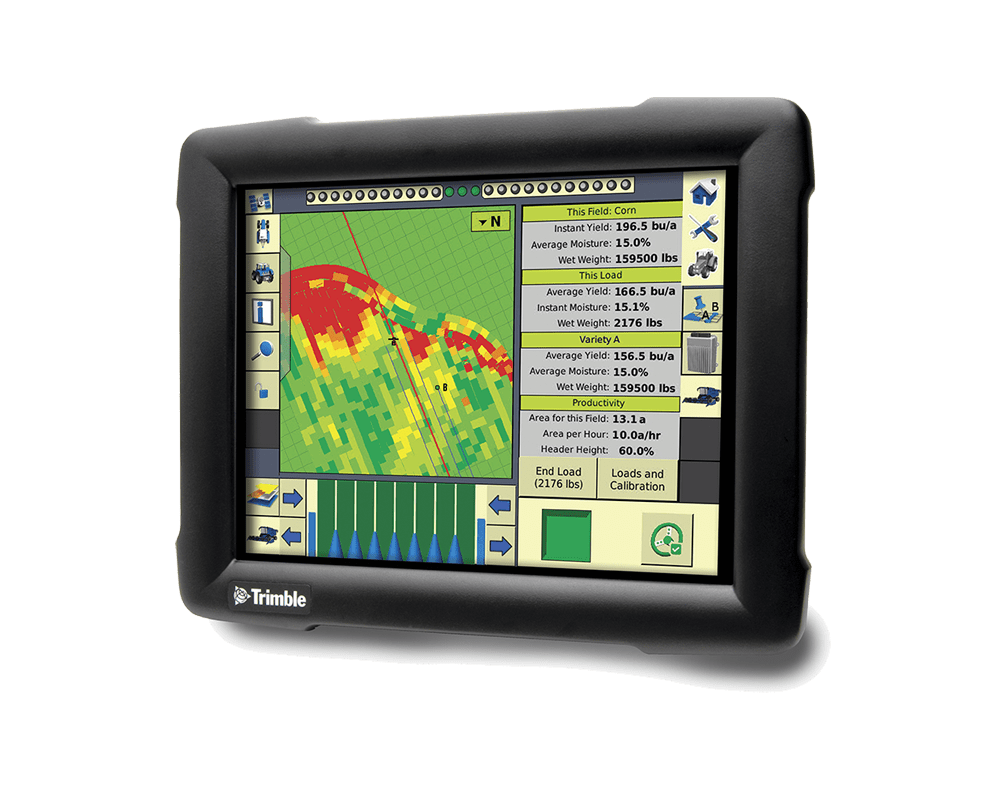 Σύστημα Χαρτογράφησης Παραγωγής Trimble Yield Monitor Tractor GPS