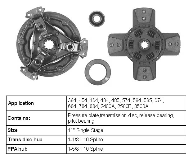 Tractor Parts Farmall clutch kits from Restoration Supply Tractor Parts