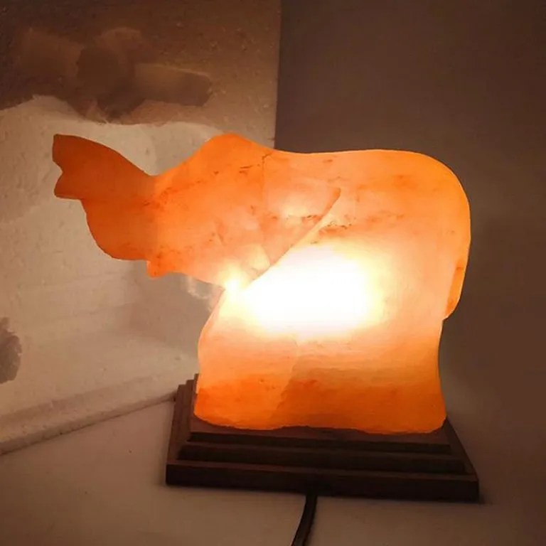 Battery Operated Himalayan Salt Crackle Glass Ball Lamp The Only Way