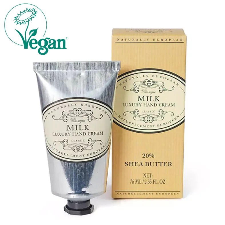 Naturally European Hand Cream Milk Cotton 75ml The Only Way Is Melts