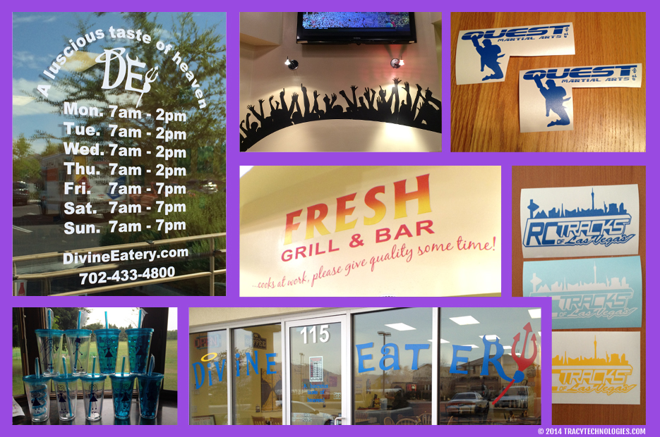 Custom MadetoOrder Vinyl Decals Tracy Technologies