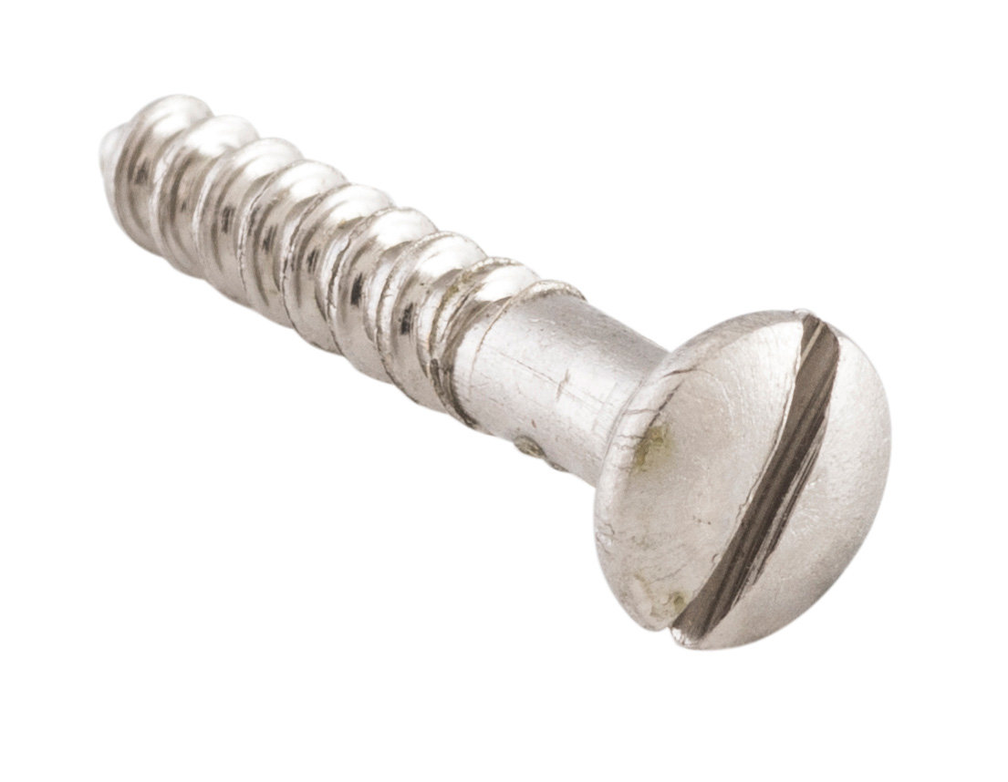 Domed Head Screws L19mm Satin Nickel TradCo