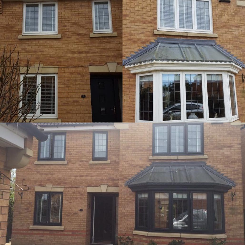 Painting UPVC Windows Manchester uPVC Spraying