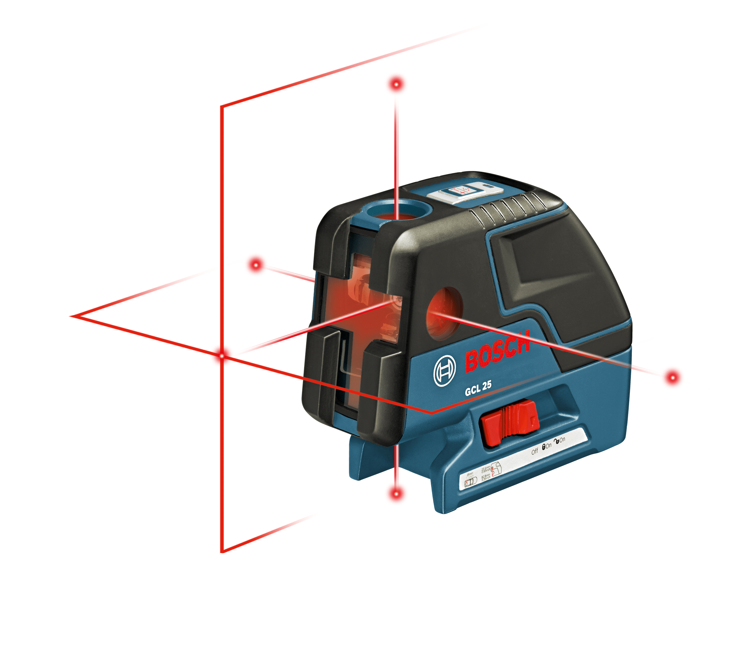 Bosch Bosch GCL 25 Selfleveling Combination Crossline & 5Point Laser GCL 25 GCL 25