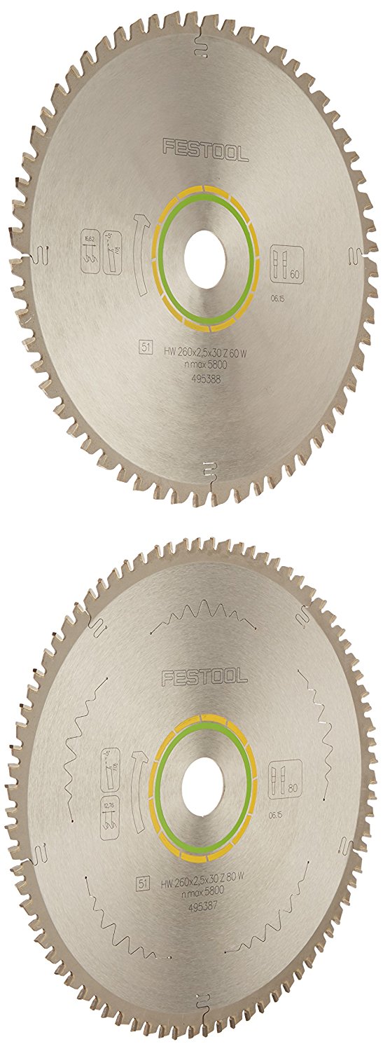 Festool Festool Kapex Blade Set, Includes 495388, 495387 M0102 M0102