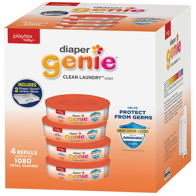 Playtex Diaper Genie Max Fresh Refill Bags International Trade 313