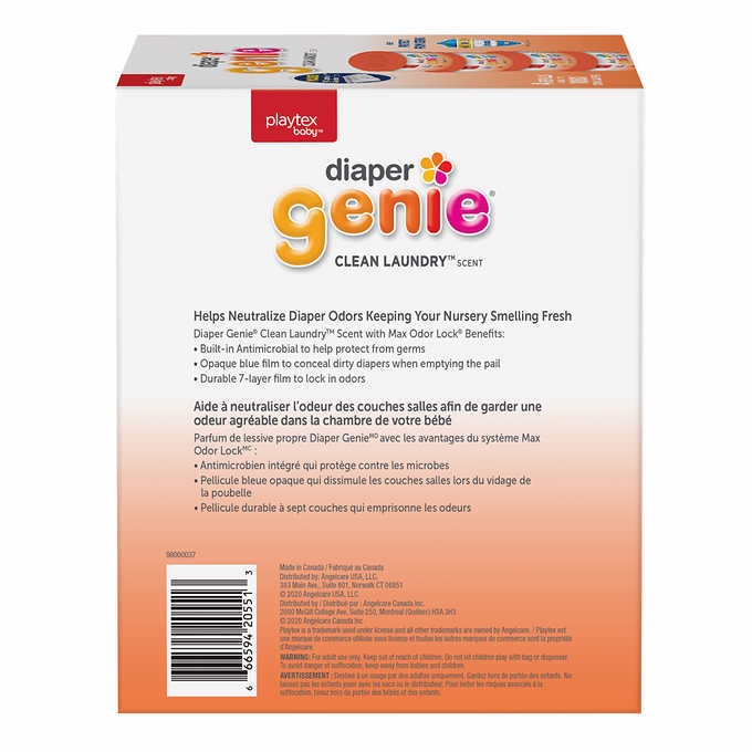 Playtex Diaper Genie Max Fresh Refill Bags International Trade 313