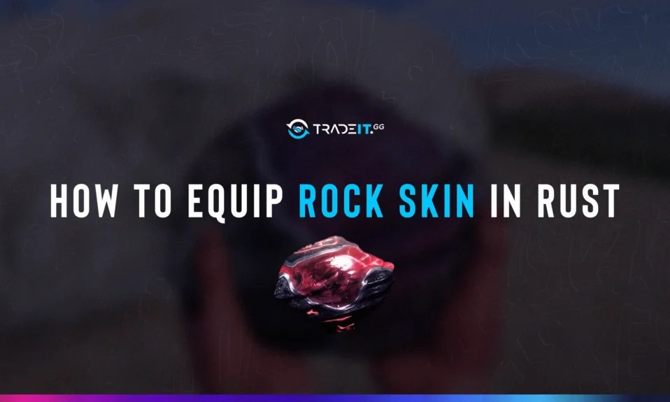 How to Equip Rock Skin in Rust & How To Get A Rock Skin