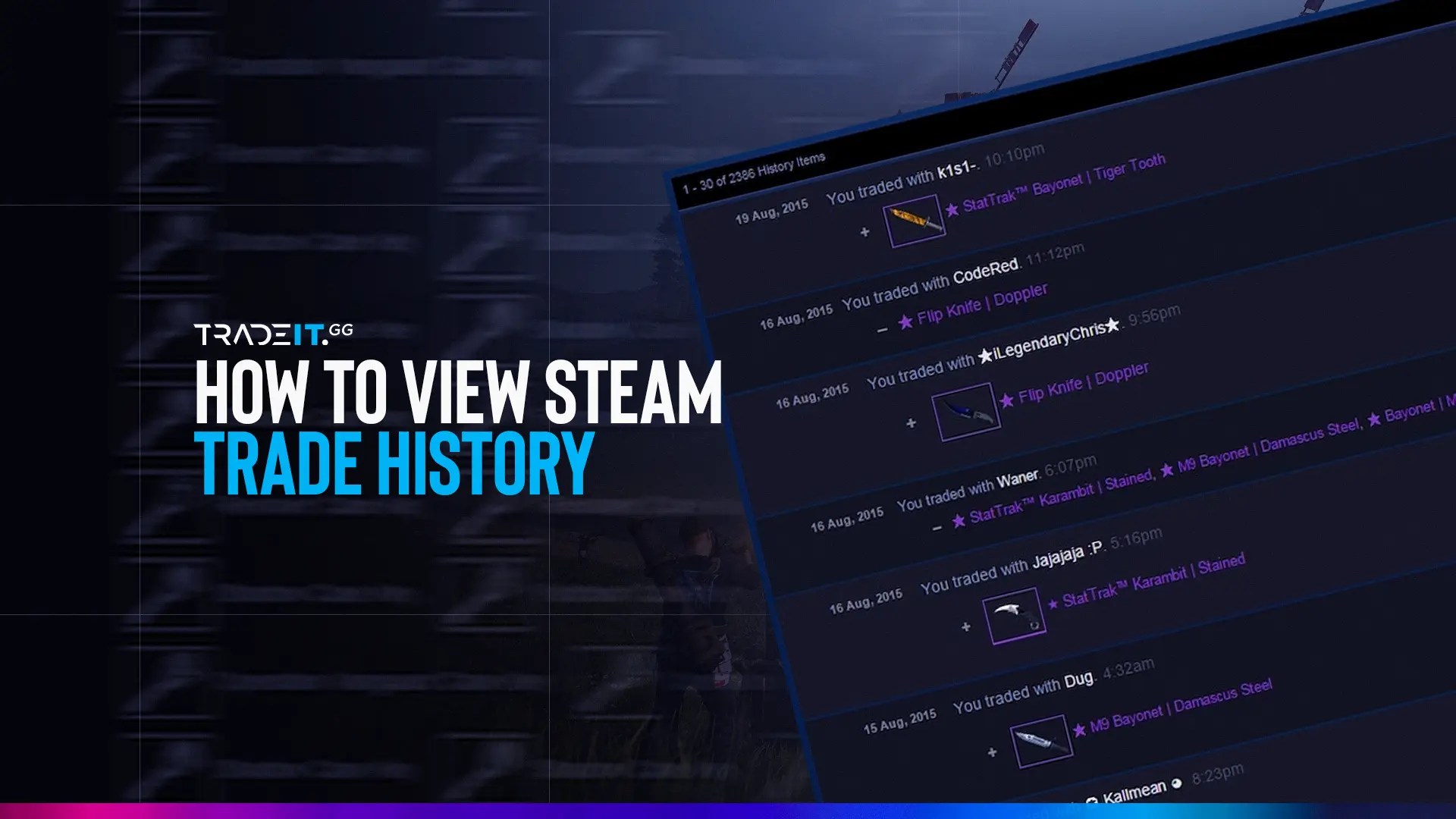 How to Check Someone's Steam Trade History Quickly and Easily