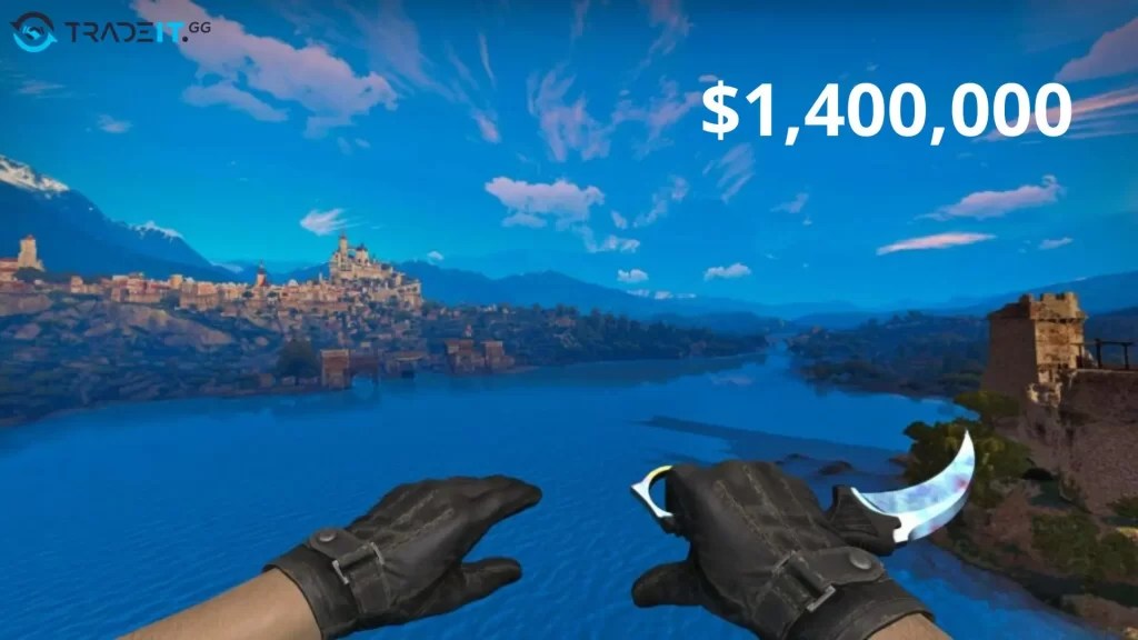 Blue Gem Karambit The 1,5 Million Case Hardened Knife