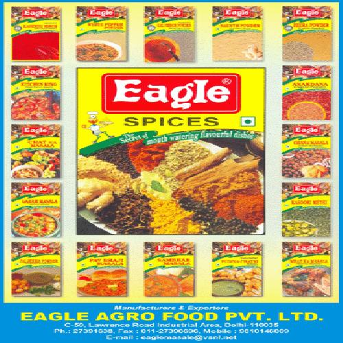 EAGLE AGRO FOOD PVT. LTD. Spices, Spices Seasonings and Dry Fruits