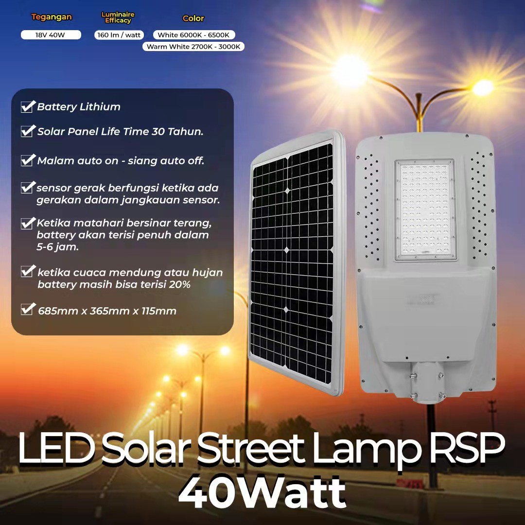 Led Solar Street Lamp RSP