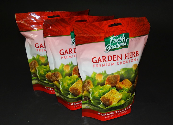 Fresh Gourmet® Brand Croutons (Premium) Garden Herb (3pack)