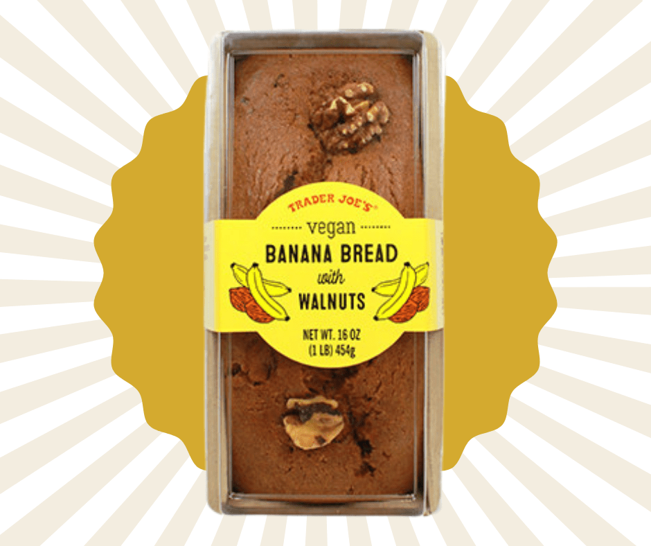 Trader Joe's Vegan Banana Bread with Walnuts Trader Joe's Fan