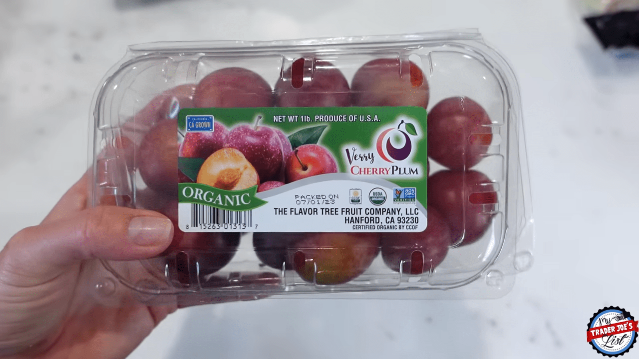 Trader Joe's Cherry Plums Review, 4.79 Trader Joe's List