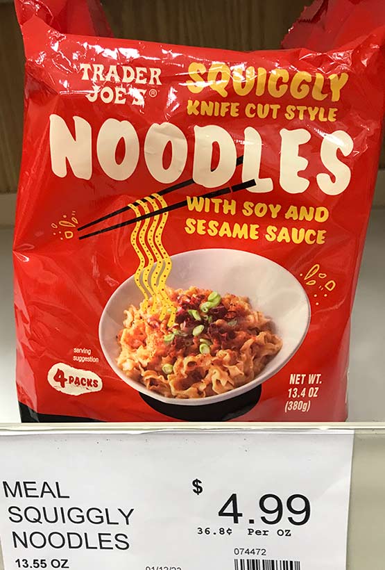 How to Make (and upgrade) Trader Joe’s SQUIGGLY NOODLES, Cooking Tips
