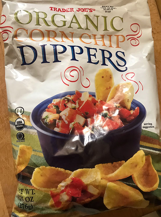 TJ’s Organic Corn Chip Dippers Trader Joe’s Rants & Raves (mostly