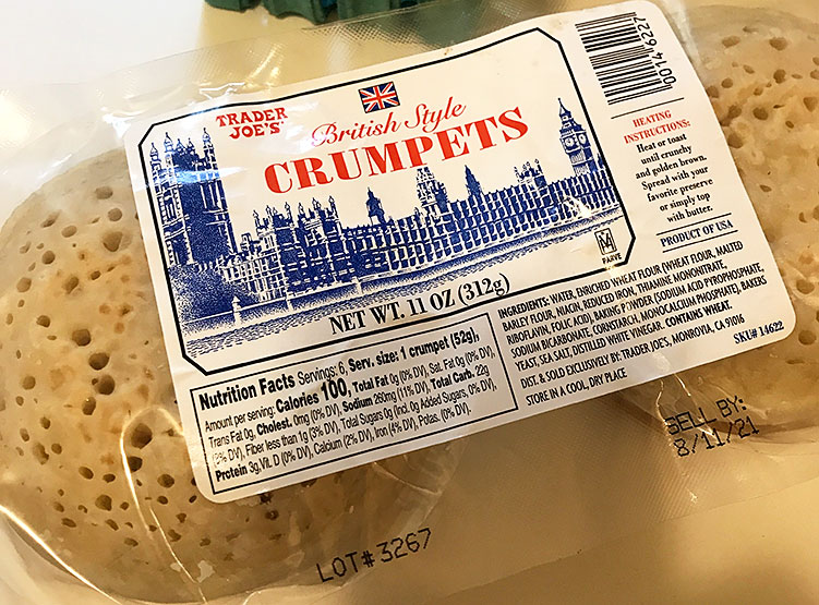 Trader Joe’s British Style CRUMPETS Trader Joe’s Rants & Raves