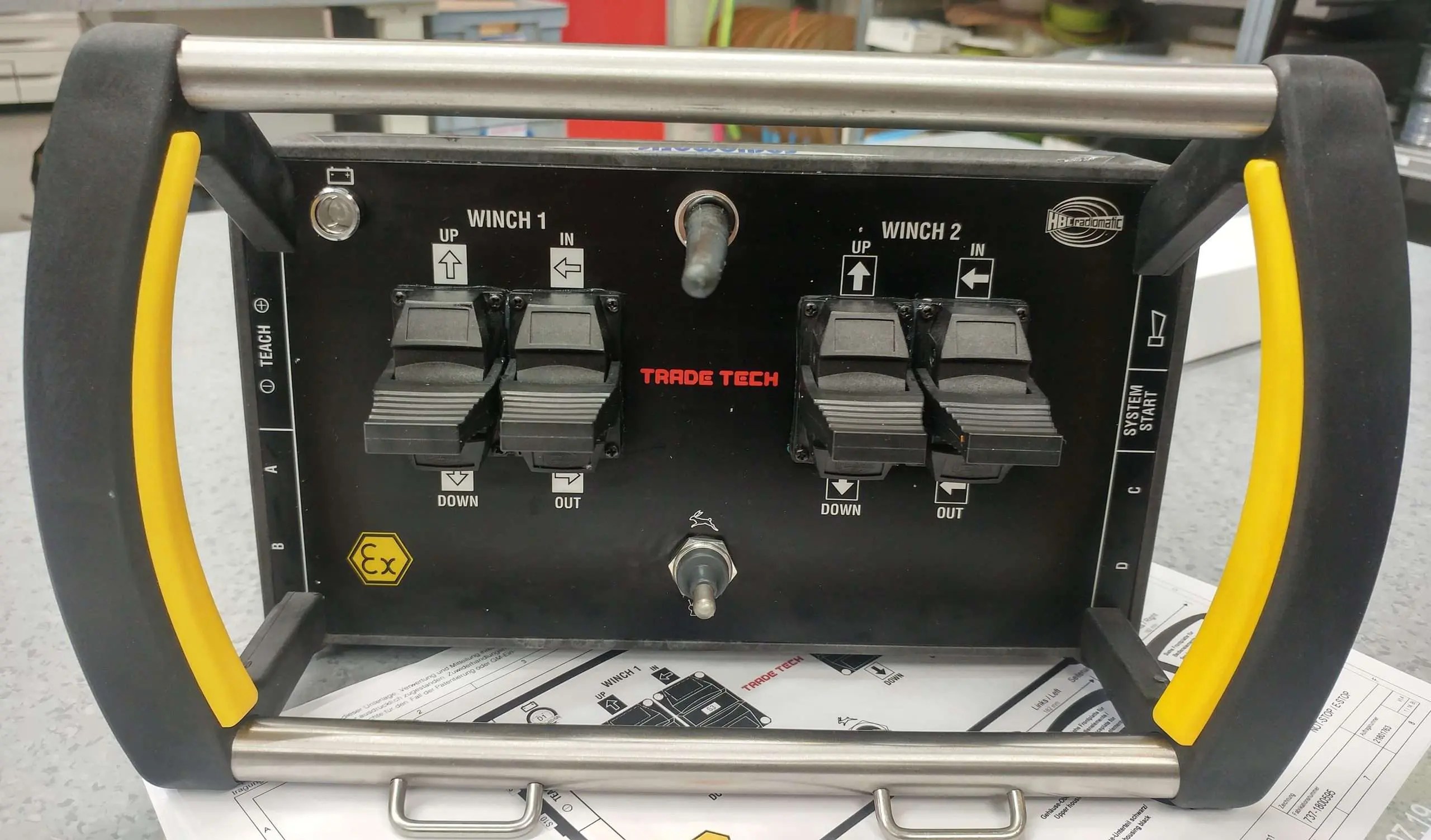 Wireless, remote control panels Trade Tech