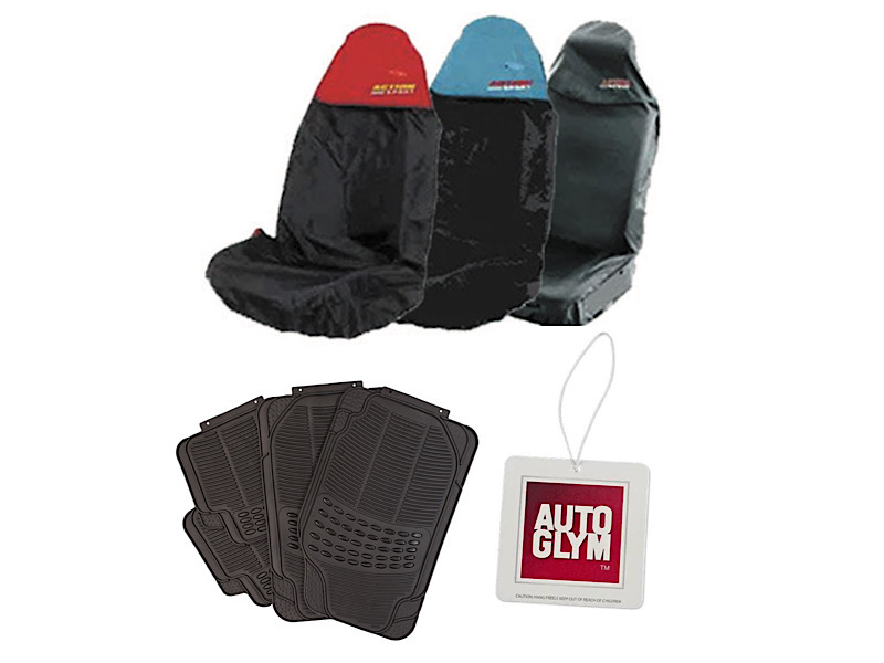 Action Sport Seat Covers & Set of Car Mats & Free Autoglym Air Freshner