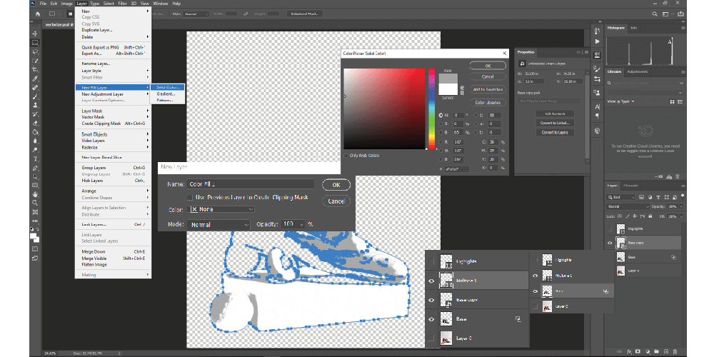 How To Vectorize A Color Image In Tradexcel Graphics
