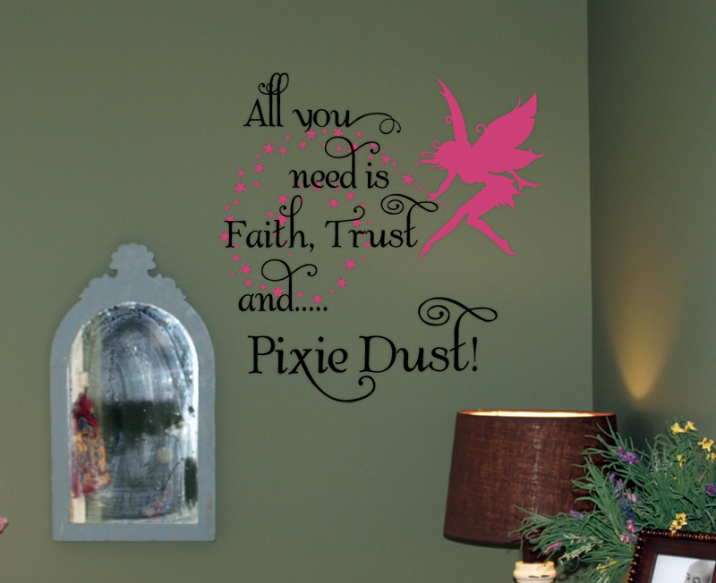 Pixie Dust Wall Decals Trading Phrases