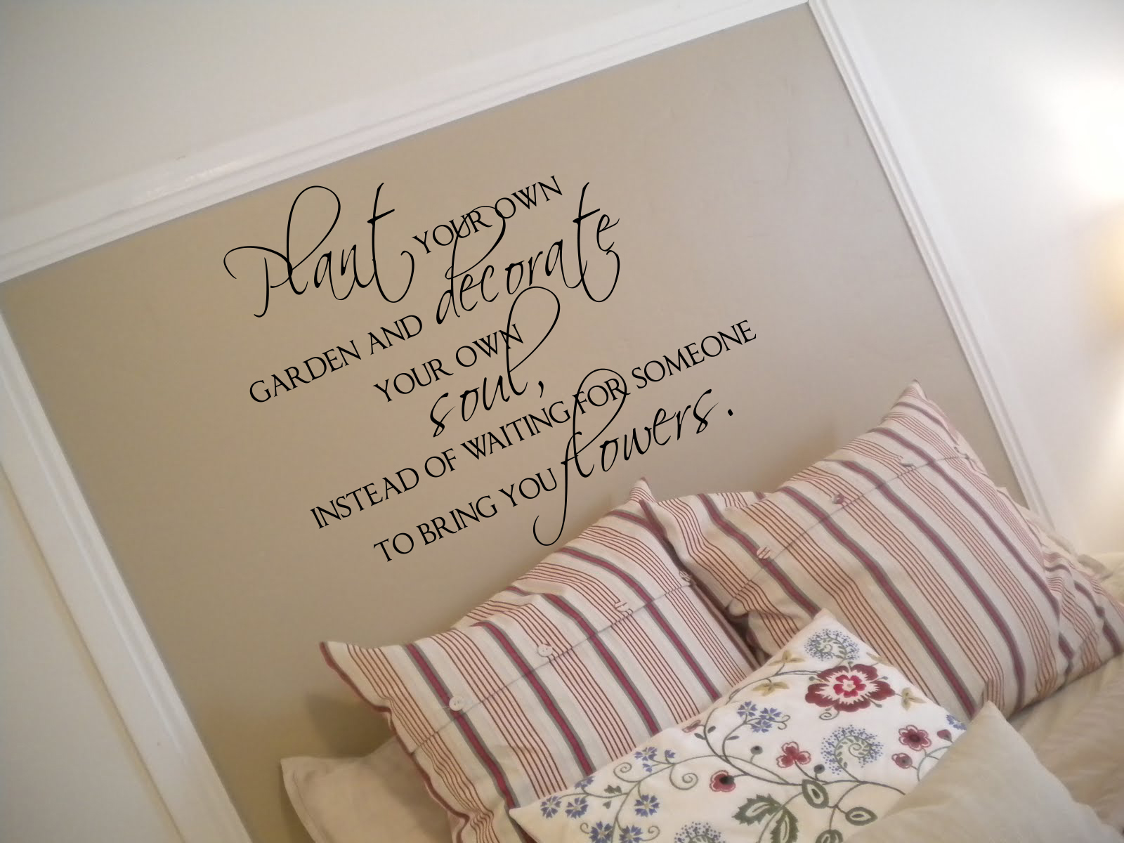 Plant Your Own Garden Wall Decals Trading Phrases